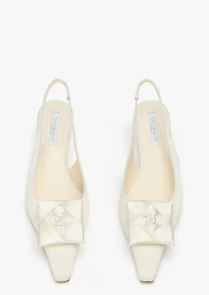 Spoilt Ivory Satin