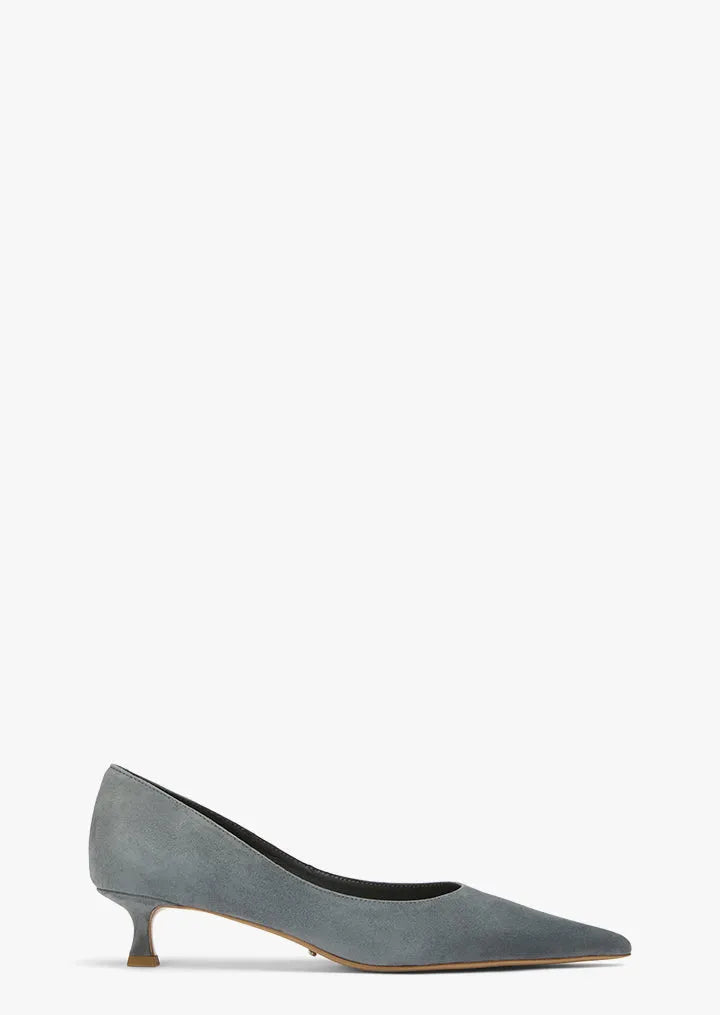 Cameo Steel Suede