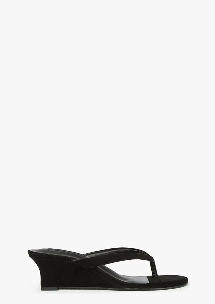 Edgy Black Suede