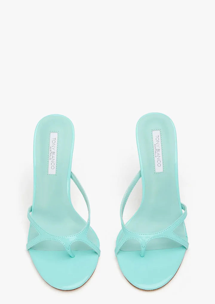Dima Turquoise Nappa Patent