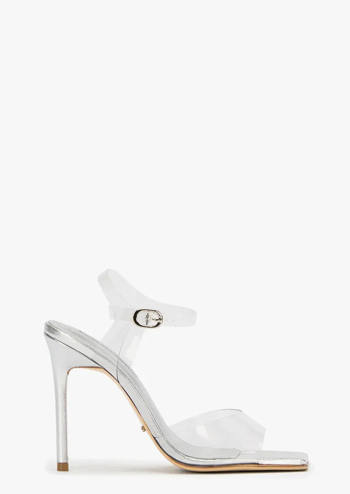 Joss Clear Vinylite/Silver