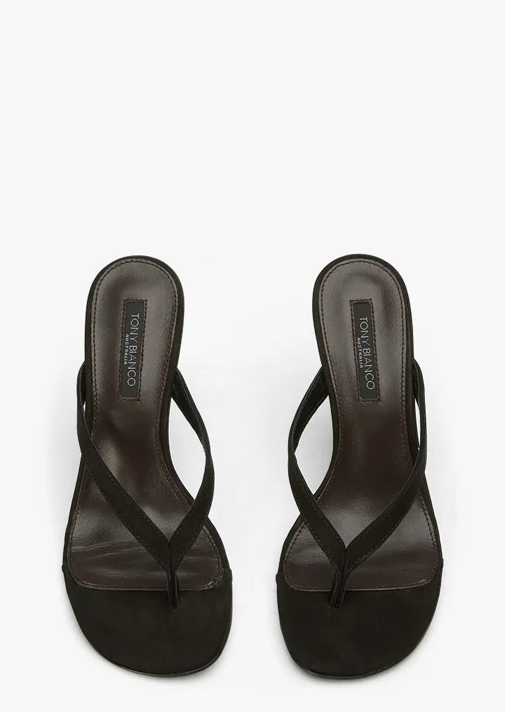 Misty Black Nubuck