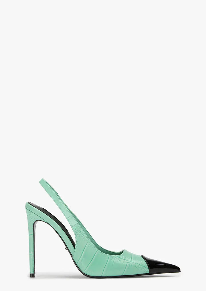 Emily Mint Croco/Black