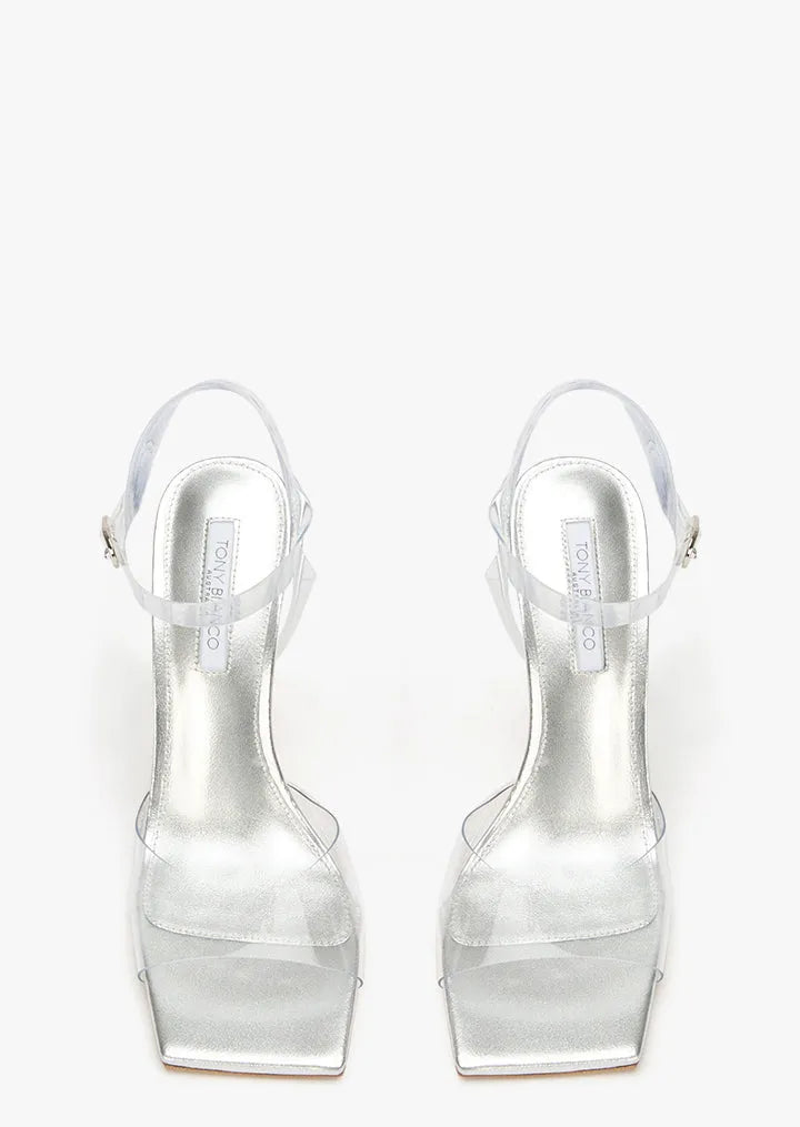 Joss Clear Vinylite/Silver