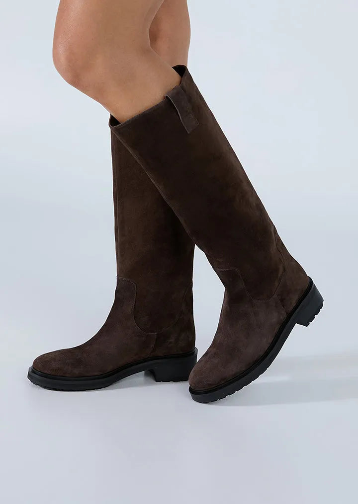 Hayes Espresso Suede