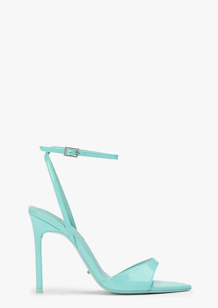 Molly Turquoise Nappa Patent
