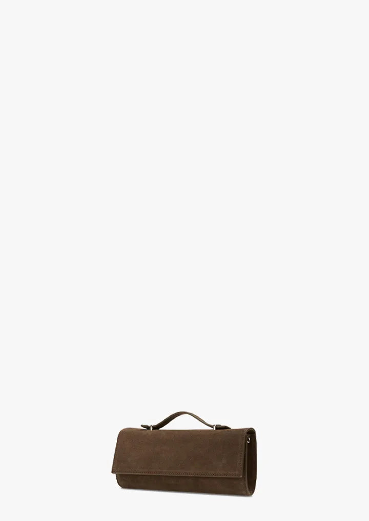 Lesley Espresso Suede