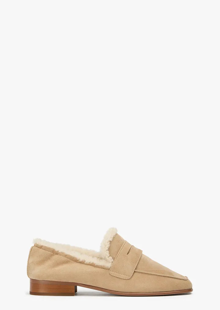 Gloria Stone Suede/Shearling
