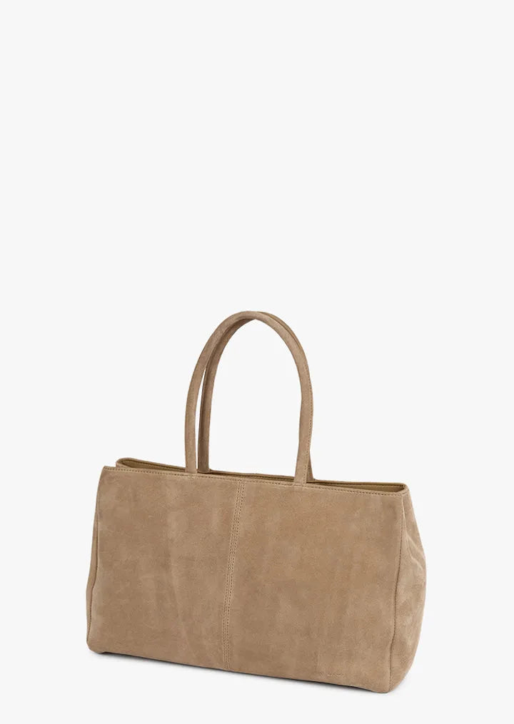 Evie Wheat Suede