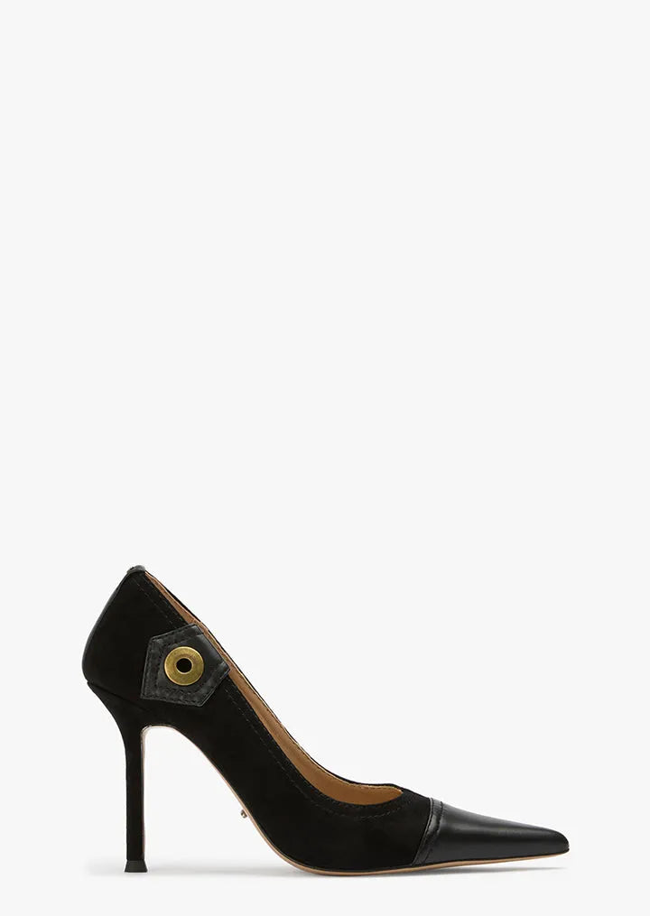 Nessa Black Suede/Black
