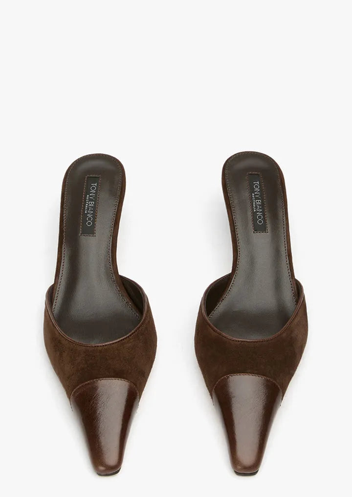 Sarah Espresso Suede/Choc