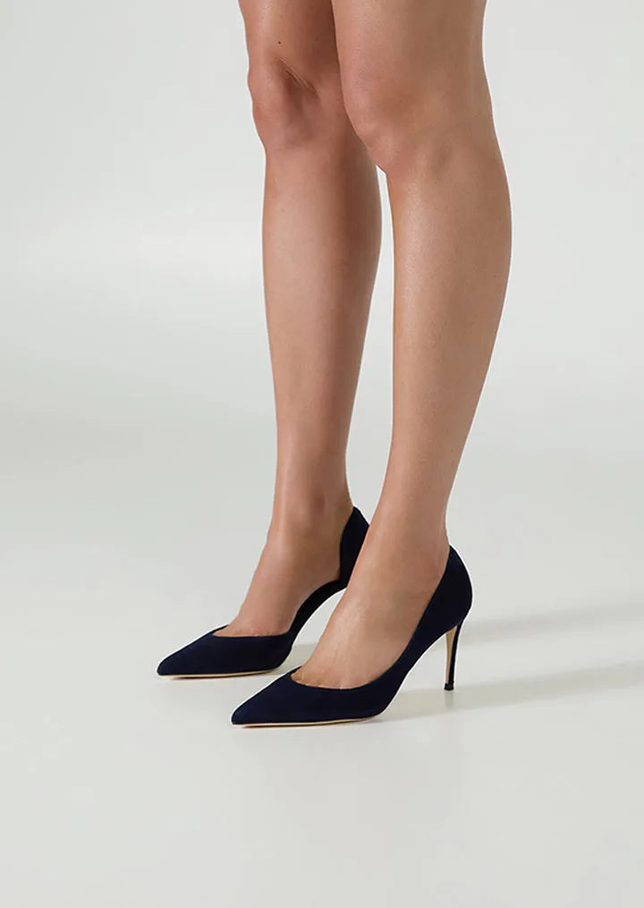 Paris Navy Suede