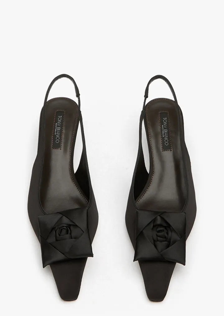 Spoilt Black Satin