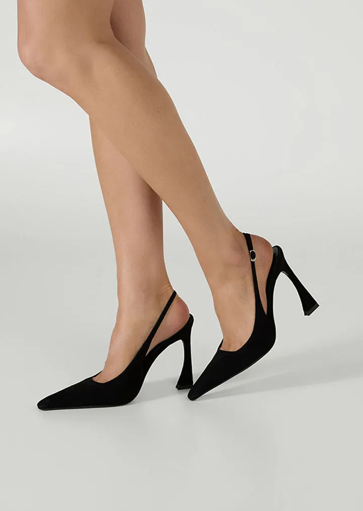 Sassy Black Suede