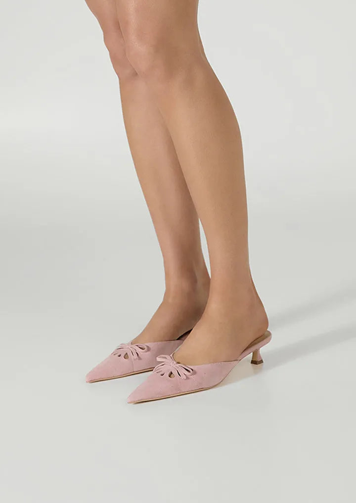 Cammie Blossom Suede