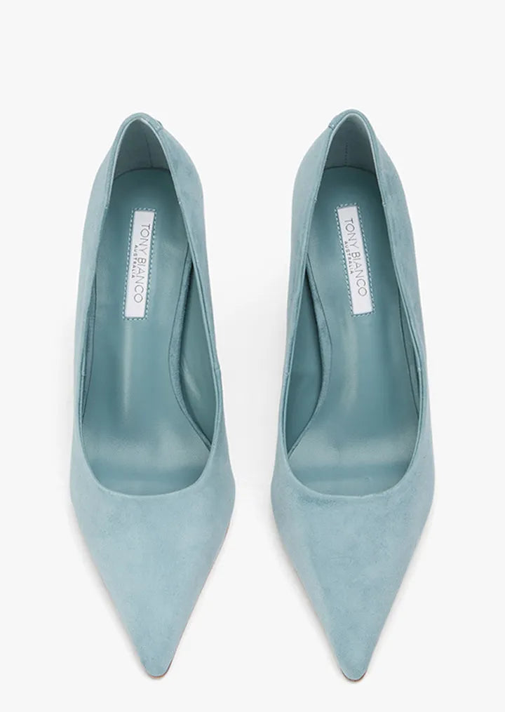 Niki Denim Suede