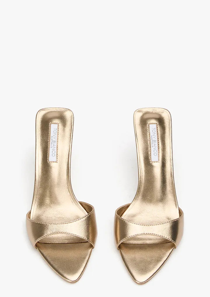 Hallie Amber Nappa Metallic