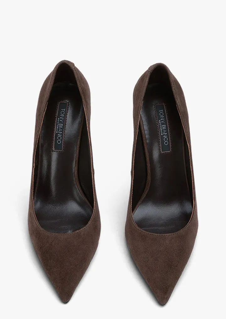 Anja Espresso Suede