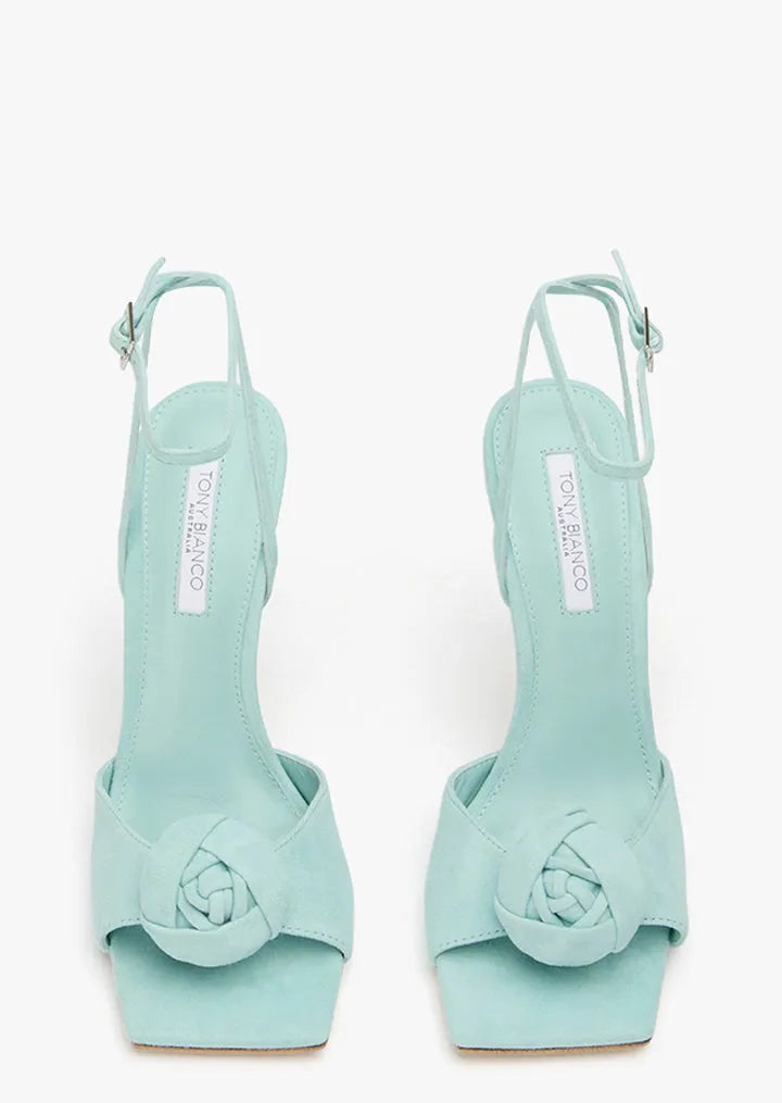 Jayde Turquoise suede