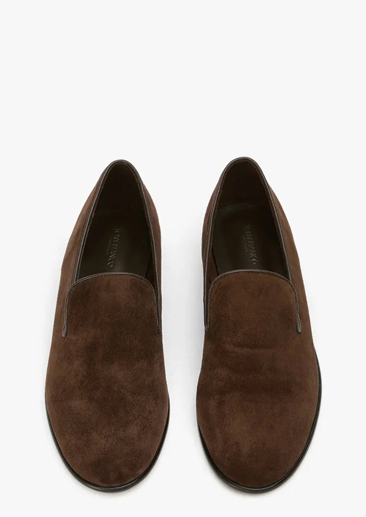 Gezza Espresso Suede