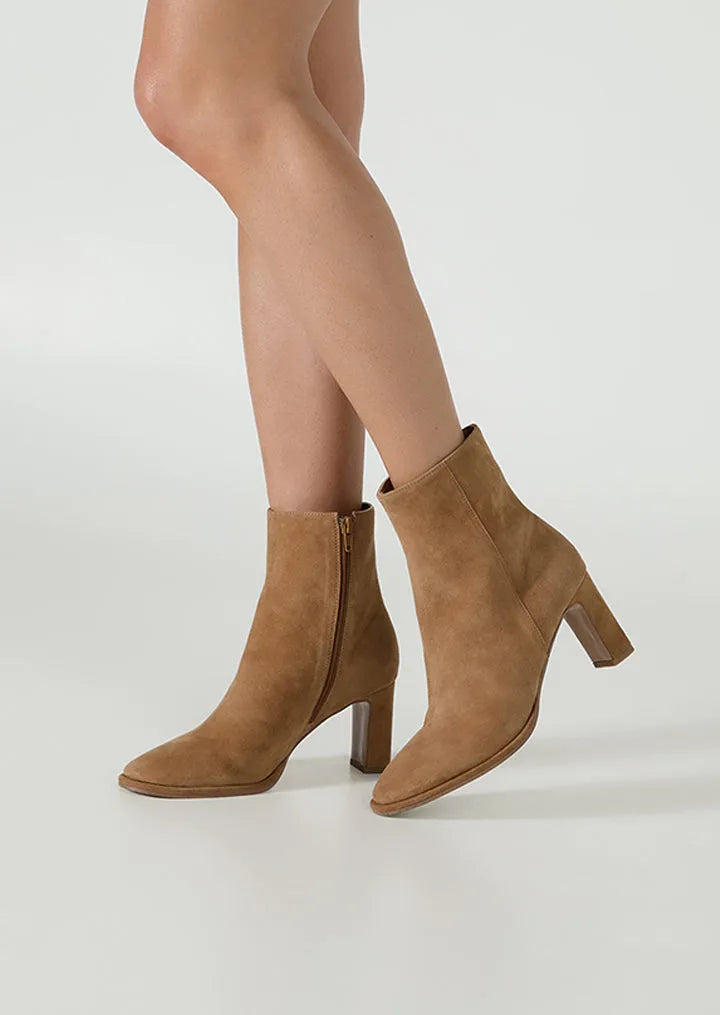 Gemma Taupe Suede