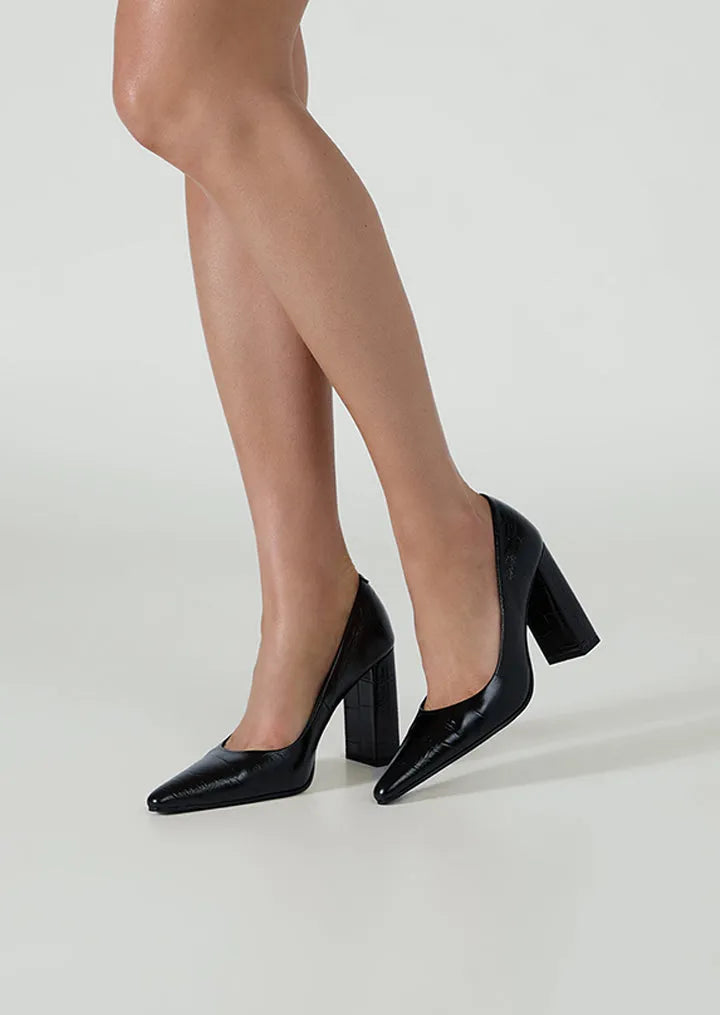 Fifi Black Croco