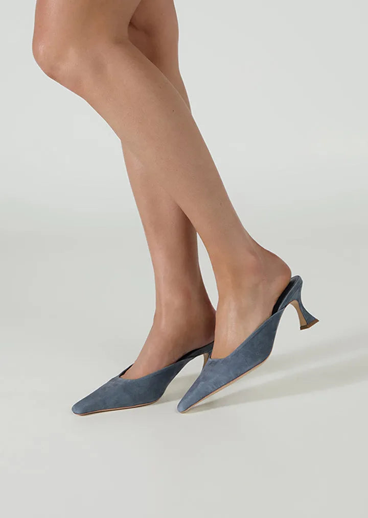 Juniper Steel Suede