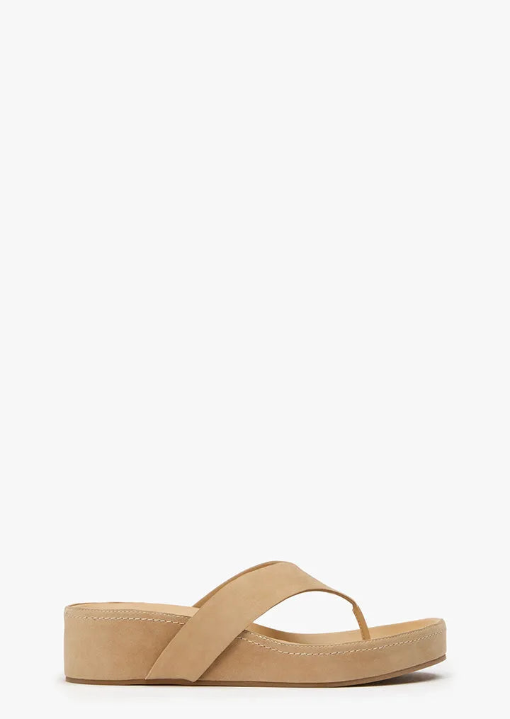 Blaire Wheat Suede