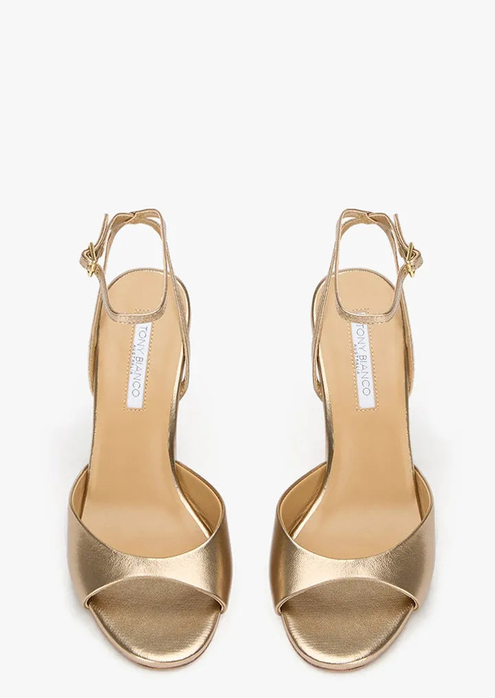 Violet Amber Nappa Metallic