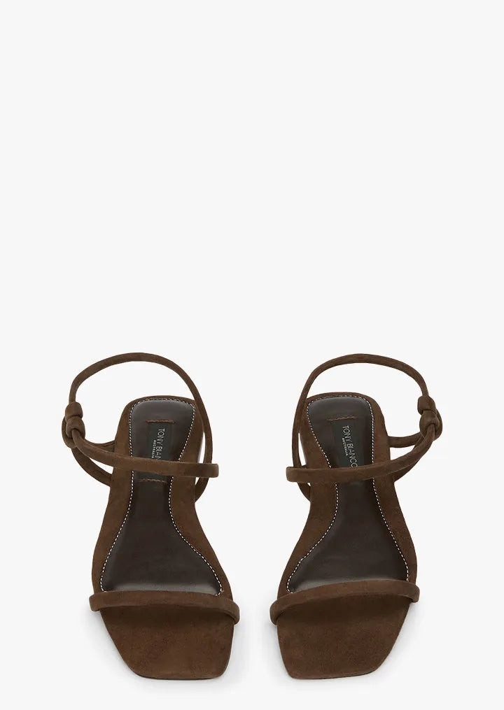 Rouge Espresso Suede