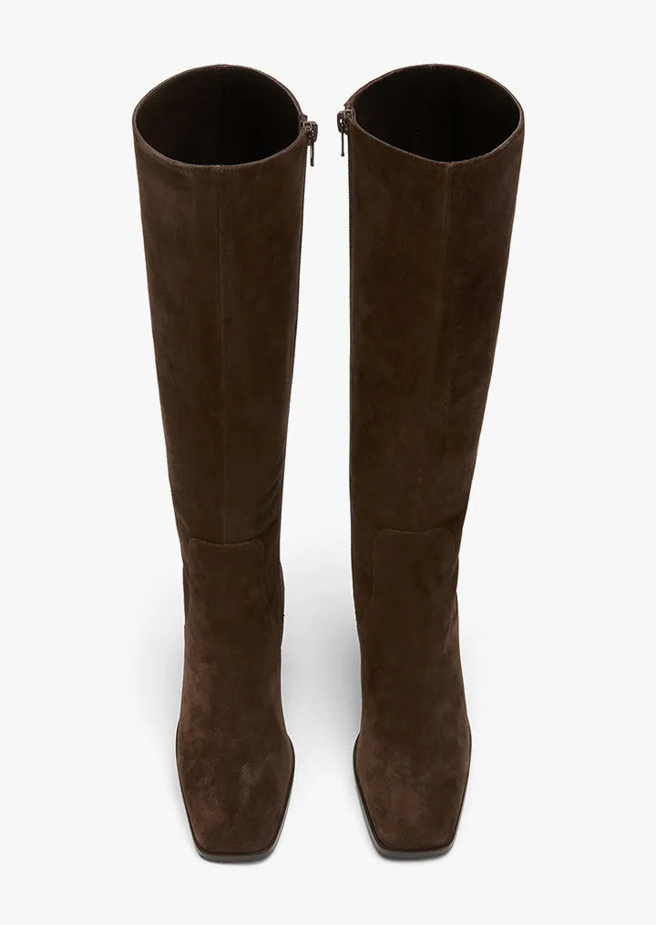 Rinetta Espresso Suede