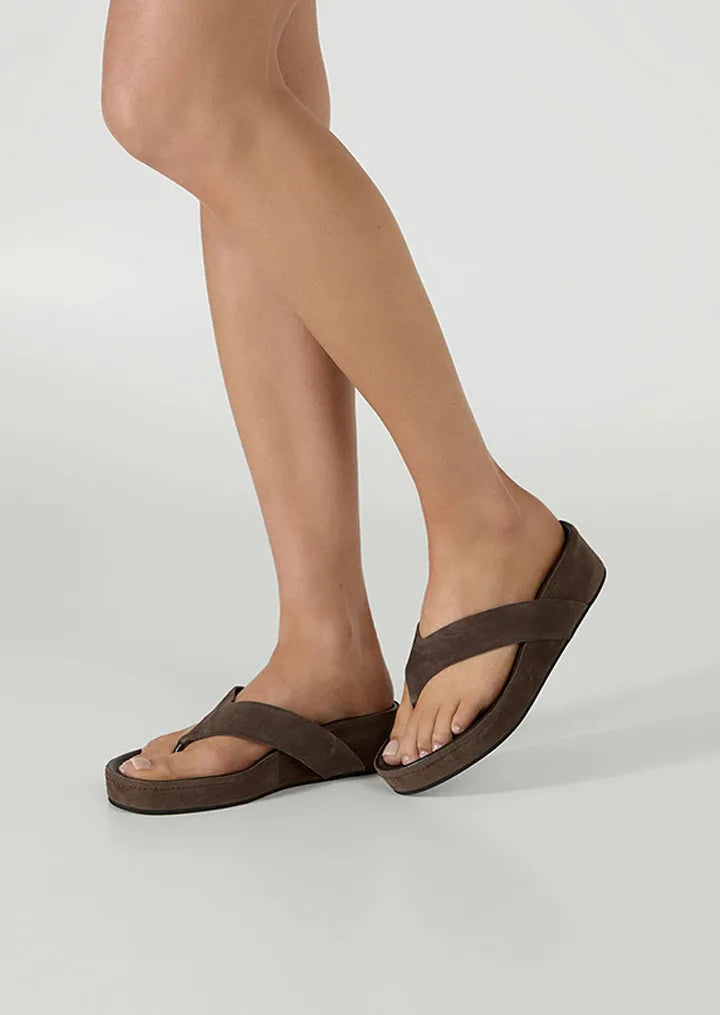 Blaire Espresso Suede